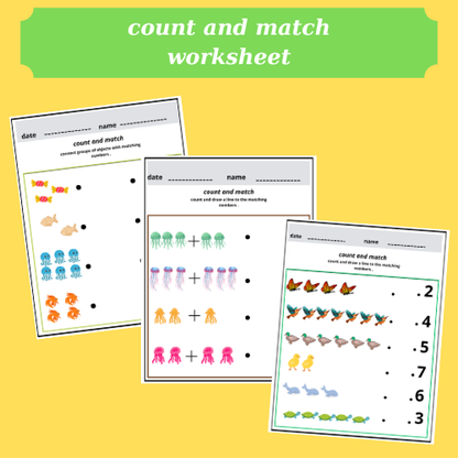 preschool math - the P W .