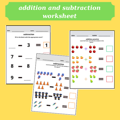 preschool math - the P W .
